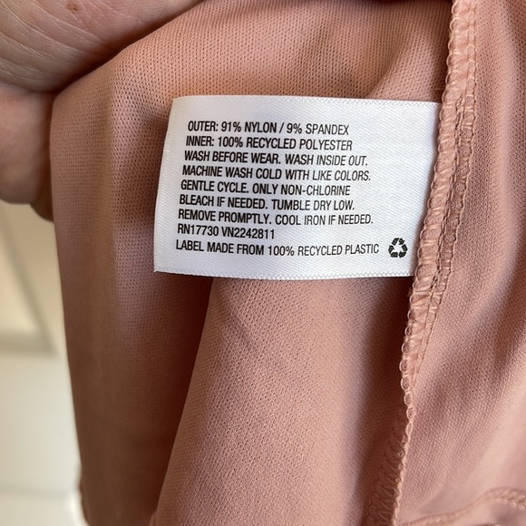 Art class dress rose colored girls dress size 14/16  lace overlay - Picture 4 of 4